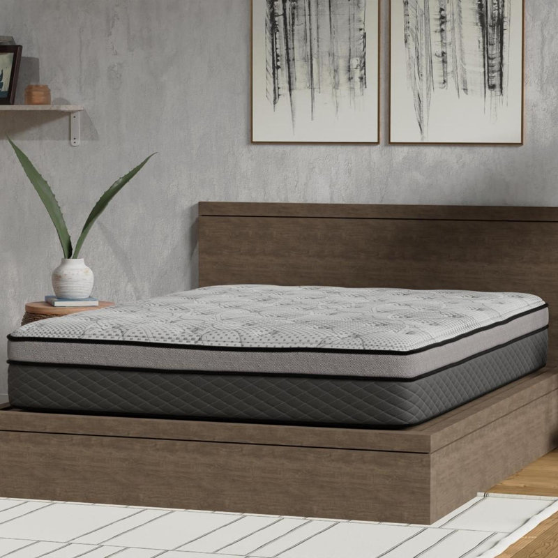 Medium firm mattress with pocketed coils, 12, Extra-long Twin