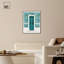 "Absolument Sarcelle" sur toile, impressions rétro par Everly Quinn-134922797-139850189