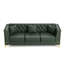 81.5 " Faux Leather Sofa