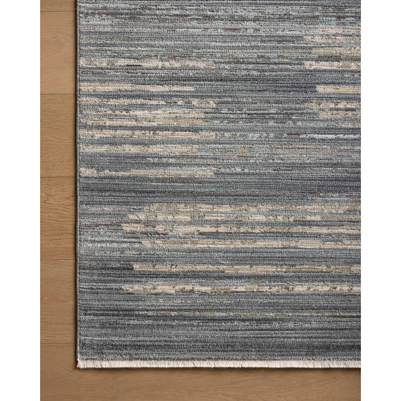 17 Stories Marlia Ocean / Sand Area Rug, Rectangle 3'6" x 5'6"