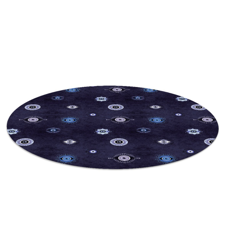 Kaleesi Hard Floor Straight Round Chair Mat