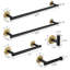 Ensemble de quincaillerie de salle de bain murale en acier inoxydable 5 pièces Topcraft-115692347