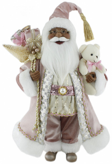 Père Noël ethnique or rose chaud 16 pouces EA74E460D08540238B870E56B0D71207