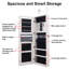 Over-the-Door Jewelry Armoire