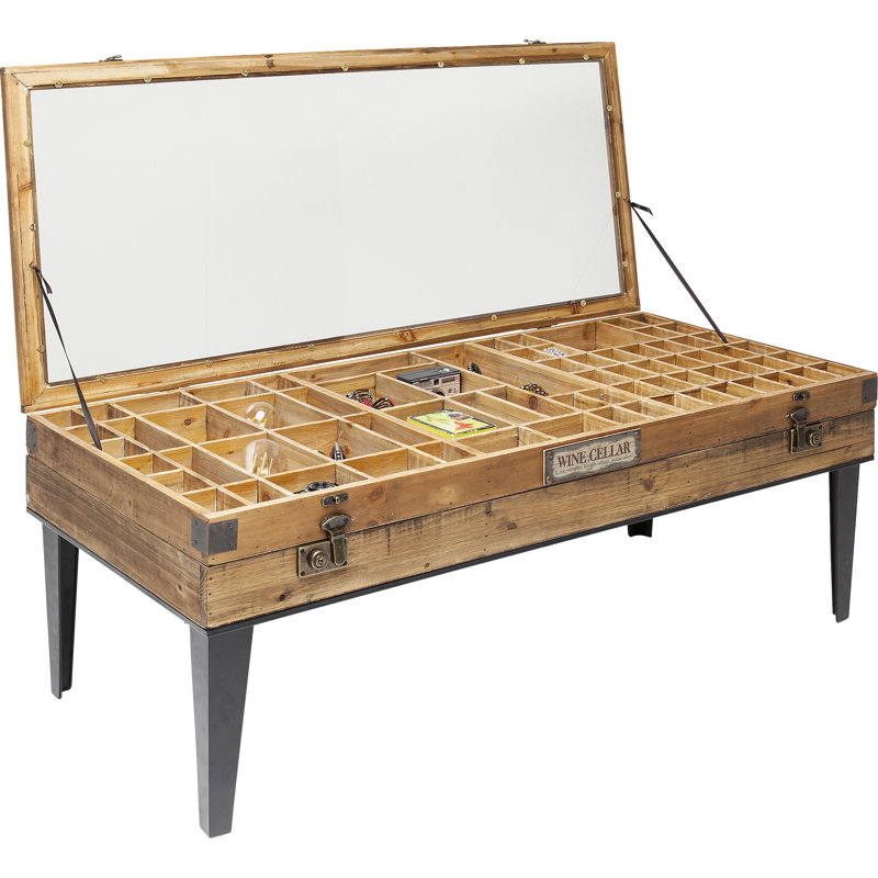 Coffee Table Collector Nature 122x55cm, Brown