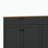 Versatile Wood Grain Sideboard with Adjustable Shelves