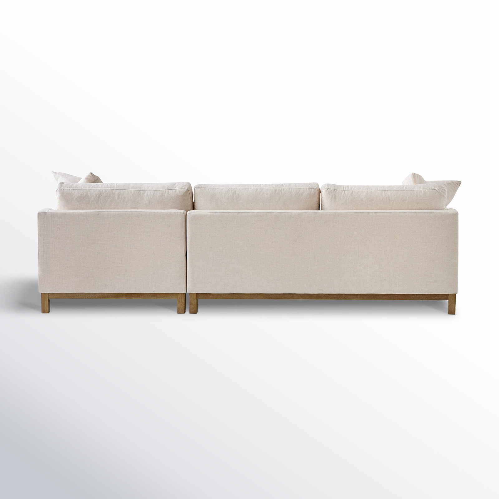Cami 2 - Piece Upholstered Chaise Sectional, Right Hand Facing, Cloud Linen Blend