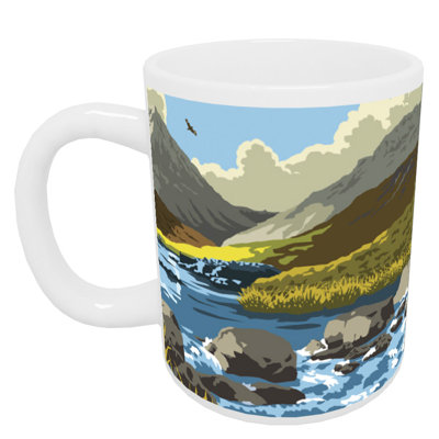 Byrd Earthenware Coffee Mug