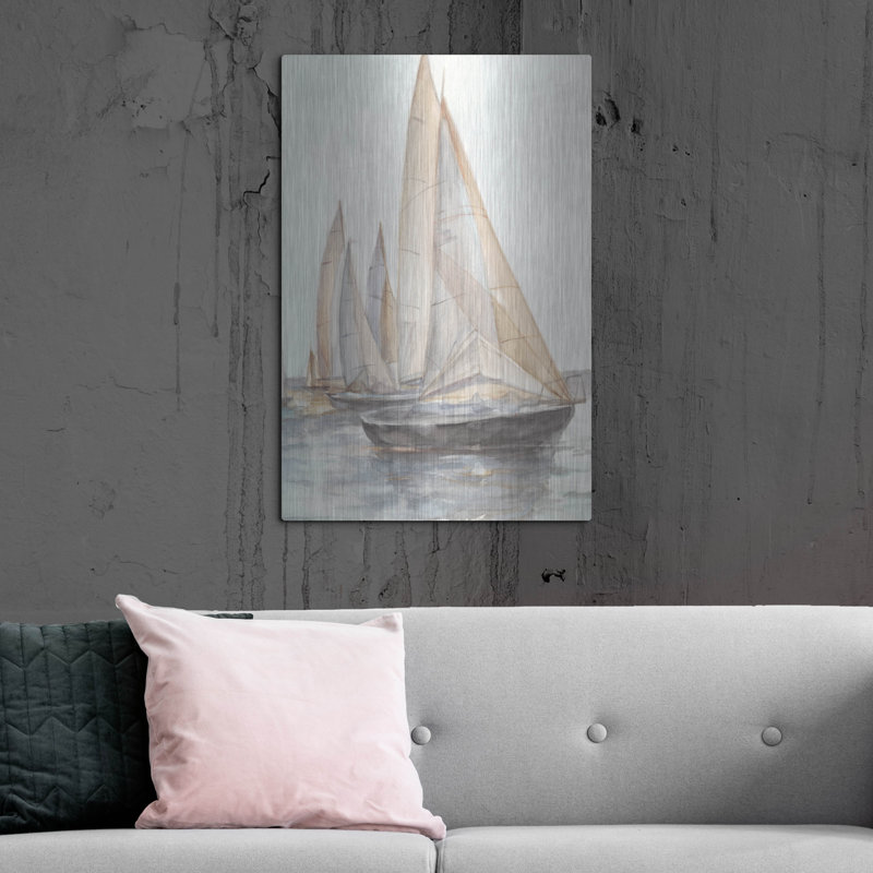 «Plein Air Voiliers II» par Ethan Harper, H 36 po x l 24 po