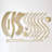 39in Gold Farmhouse Chandelier