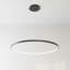 Stockham 1-Light Unique Geometric LED Pendant Circle Ring Chandelier Remote Dimmable-626403762-626403761