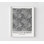 Marigold monochrome par William Morris, affiche florale, cadeau avec impression de souci, très grande fleur, idée de cadeau de grand-mère