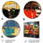 Colorful Abstract Melodic Cassette Tapes III - Cassette Tapes Metal Wall Art-1279525247