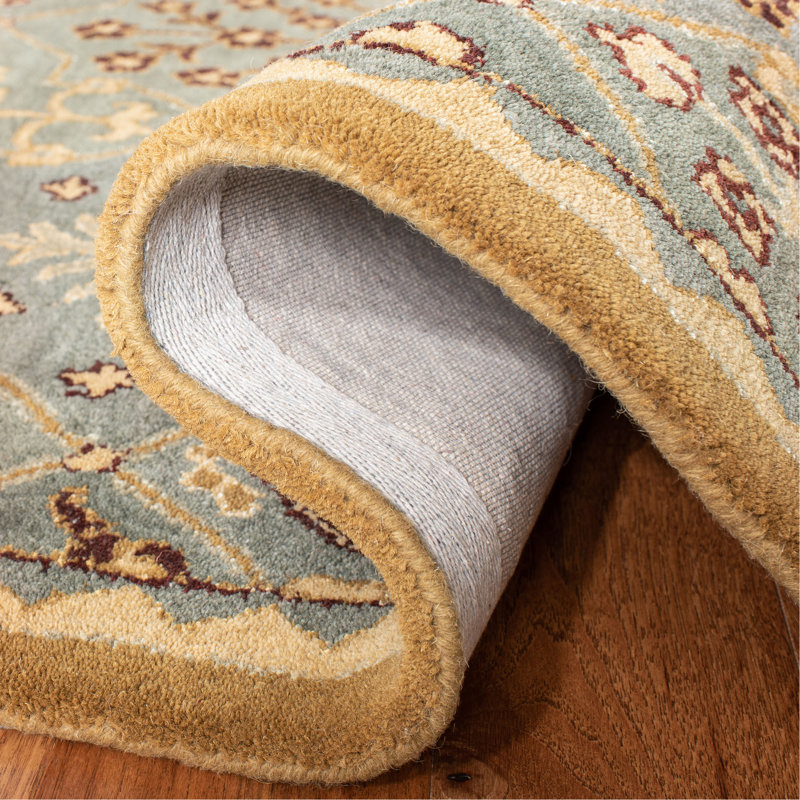 Tapis oriental en laine touffeté à la main Dunbar, Carré 8 pi