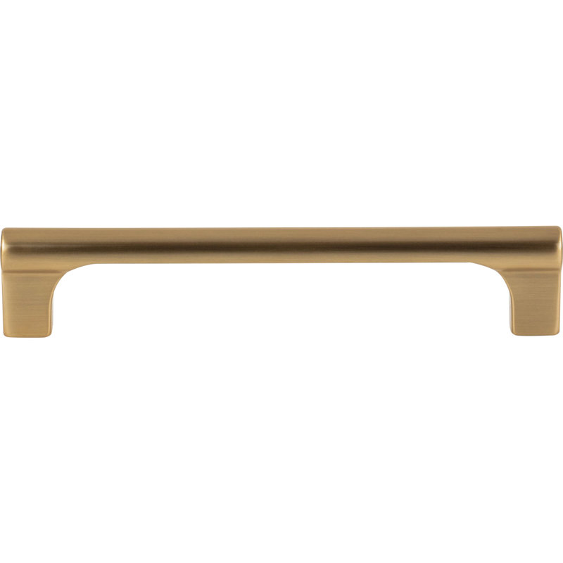 Whittier 5 1/16" Center to Center Bar Pull, Warm Brass