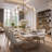 Lafferty 12 - Light 36.2'' W Large Sputnik Gold Dining Room Chandelier ETL Certified