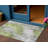 3' X 5' Artichoke Green Gray And Charcoal Abstract Washable Indoor Outdoor Area Rug