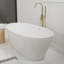 Baignoire de trempage autoportante en acrylique 60 po x 31 po