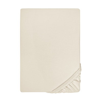 Cotton Blend Jersey Knit Fitted Sheet