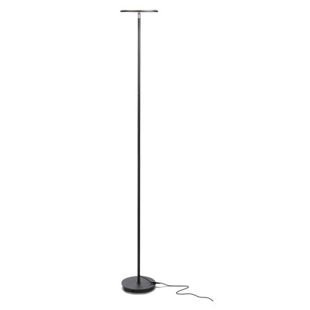 Sky 63'' Black LED Torchiere Floor Lamp