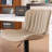 Denan Swivel Adjustable Height Bar Stools, Faux Leather Modern Barstools, Upholstered Counter Stool-994598372-962520189