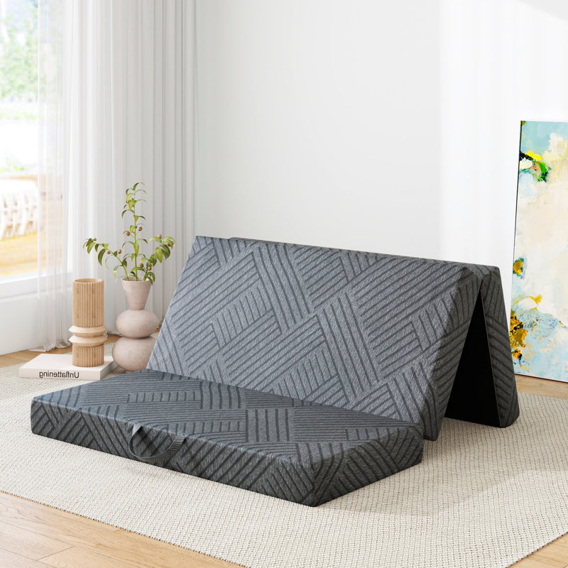 6-Inch Foldable Gel Memory Foam Mattress | Perfect For Murphy Beds, Rvs & Multi-Use Spaces, King