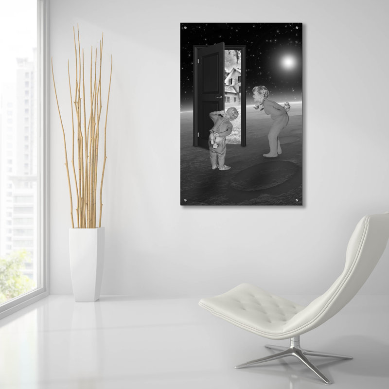Lark Manor ™ «Child's Play» par Elo Marc, art mural en verre acrylique, ACR-35451, H 36 po x l 24 po x P 0,2 po