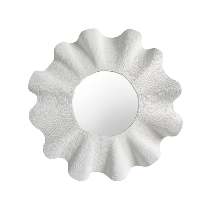 Weekender Round Aluminium Wall Mirror