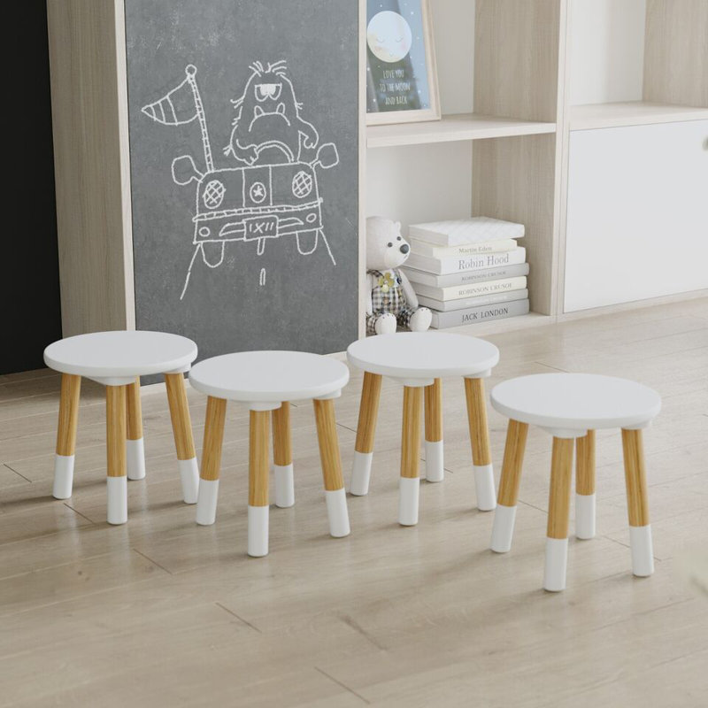 Pershing 60cm Writing Desk Chair Set, White