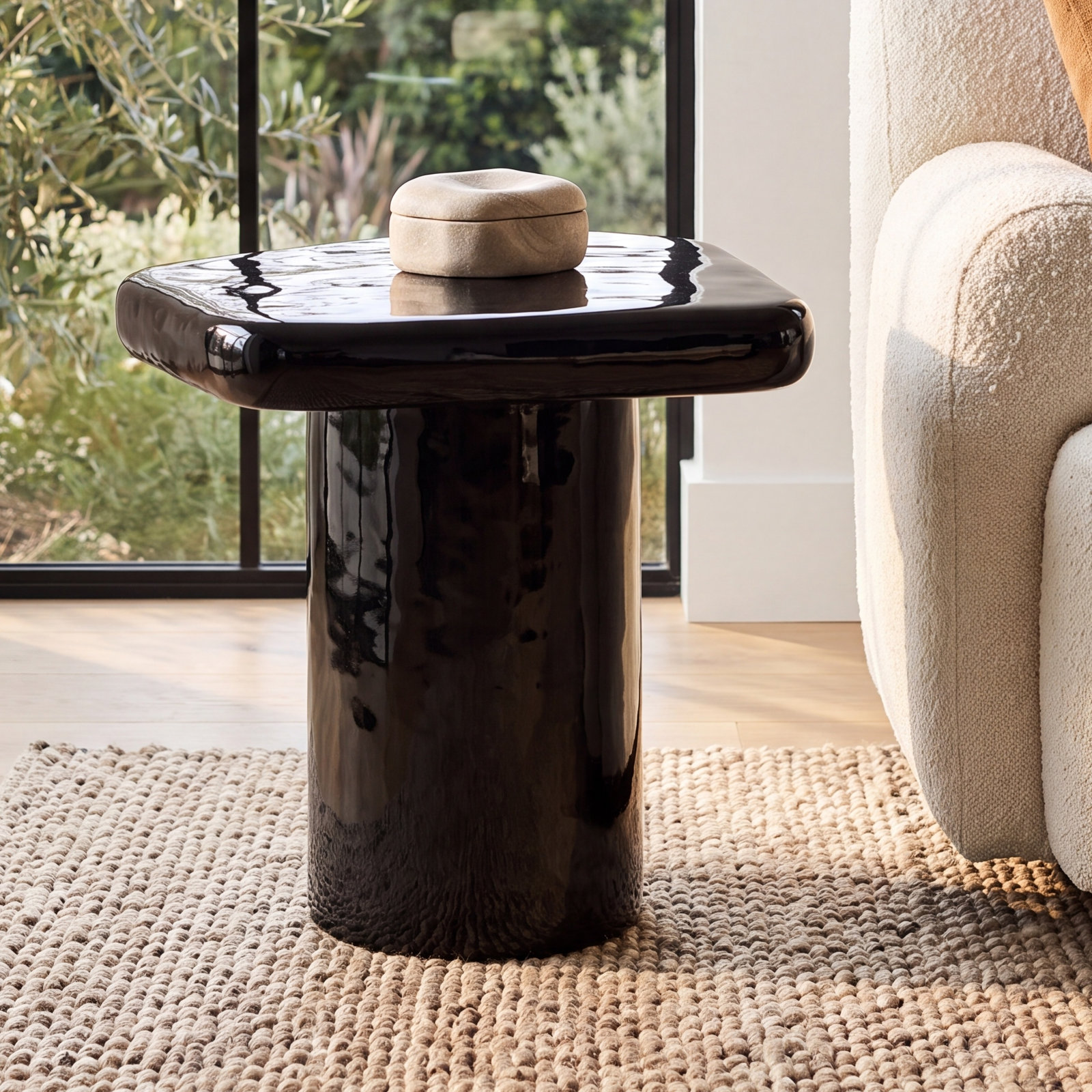 Clarendon 24" End Table, Black