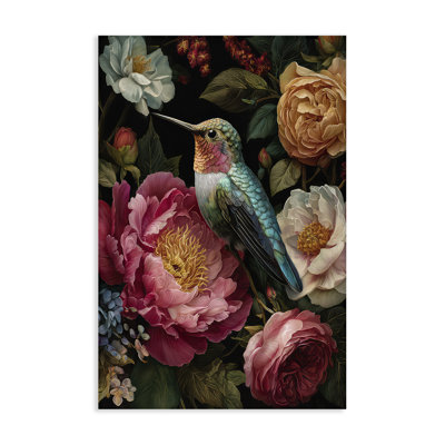Colibri et toile luxuriante, design par The Wands Want