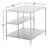 Level Stainless Steel Top End Table-2101675911