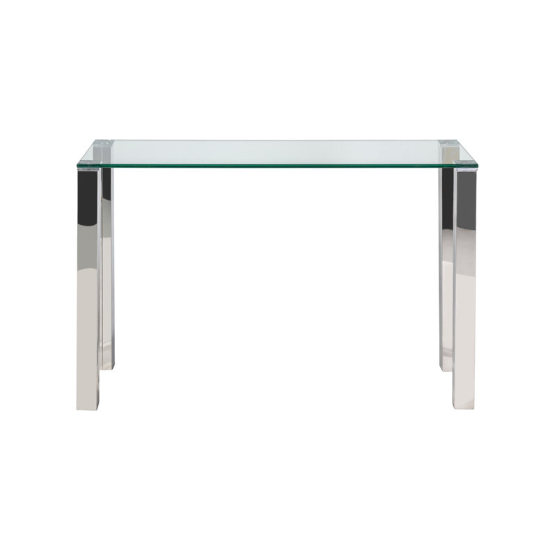 Manuel 120cm Glass Top Console Table