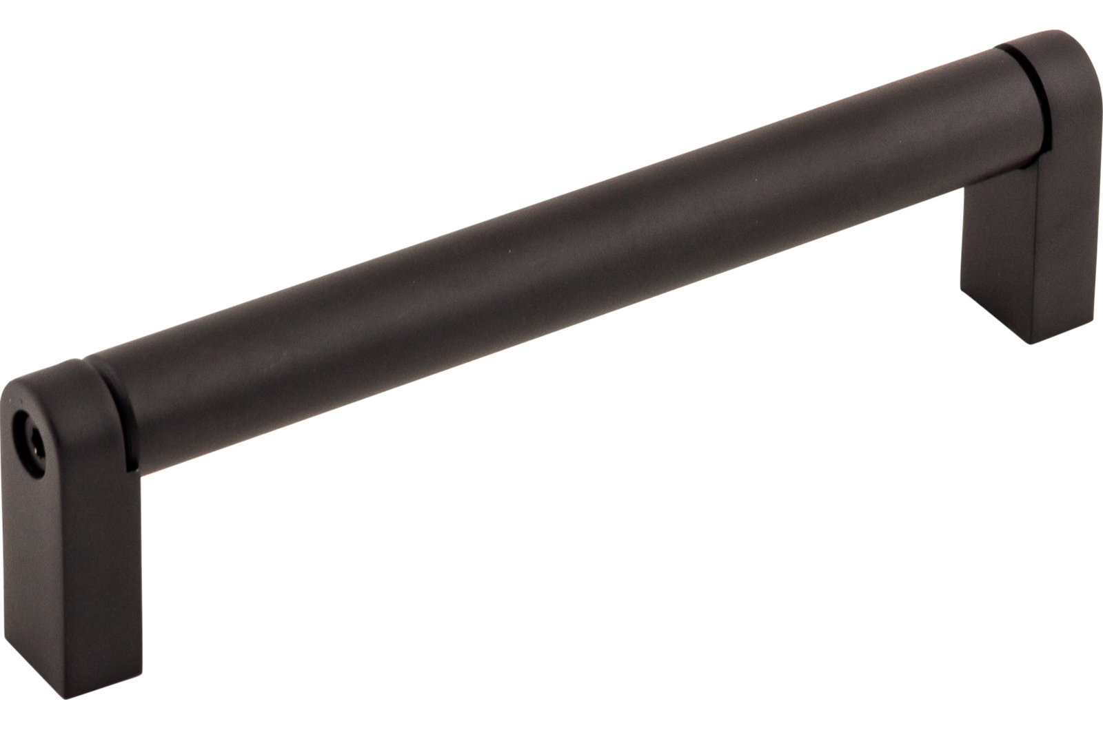 Pennington Bar Cabinet Pull, Flat Black, 5 1/16" Center to Center