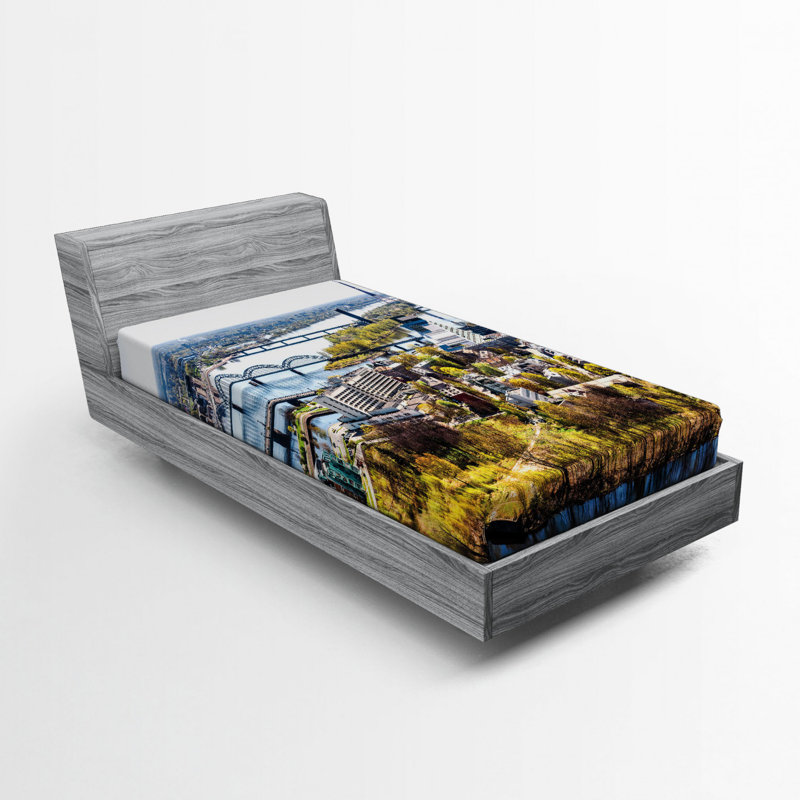 European Microfiber Fitted Sheet, Twin Fitted Sheet