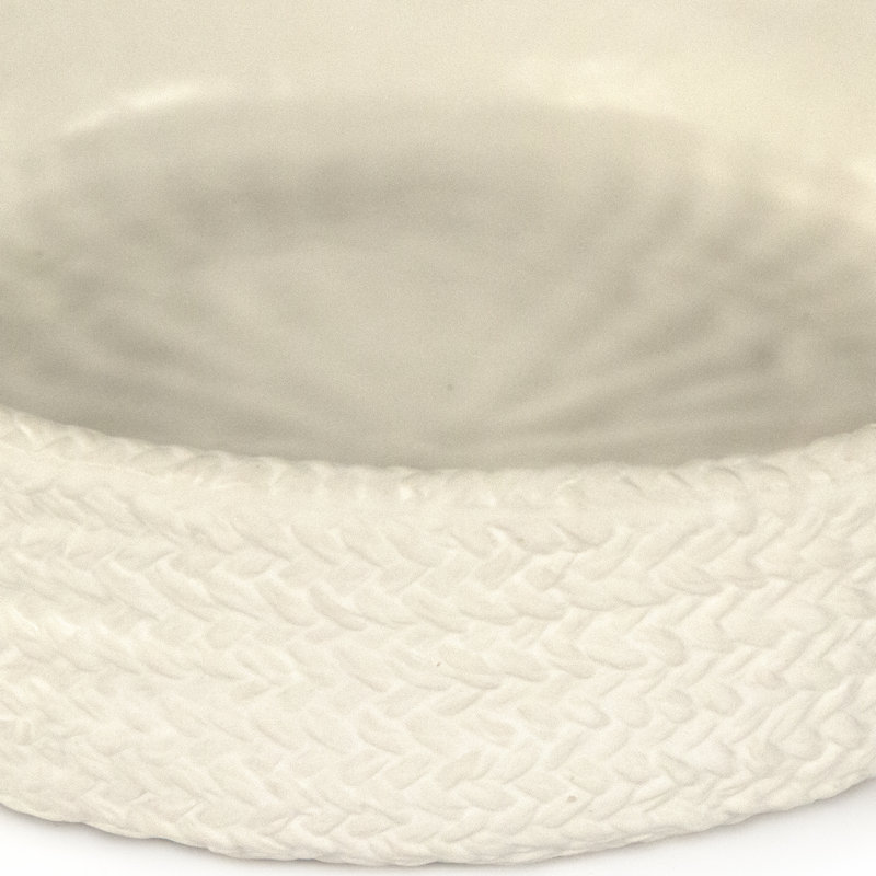 Jill Salad Bowl, White