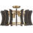 4 - Light Dimmable Drum Chandelier