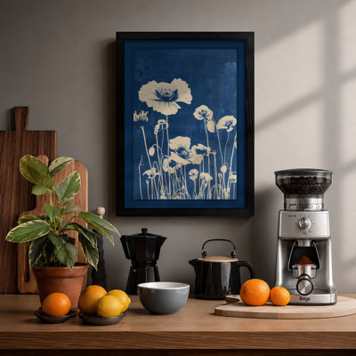 Wildflower Study Botanical - Framed Print