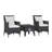 2 - Person Patio Conversation Set with Cushions-1584059287