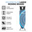 Metal Adjustable Freestanding Ironing Board