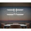 Tik-Tak 47.5" 6-Light 3000K Dimmable Integrated LED Tiered Pendant-28586953