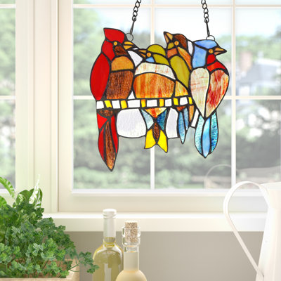 Birds Window Panel