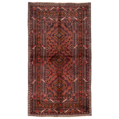Teimani Red Rug 3'9" x 6'7"