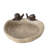 Resin Flat Bottom Birdbath