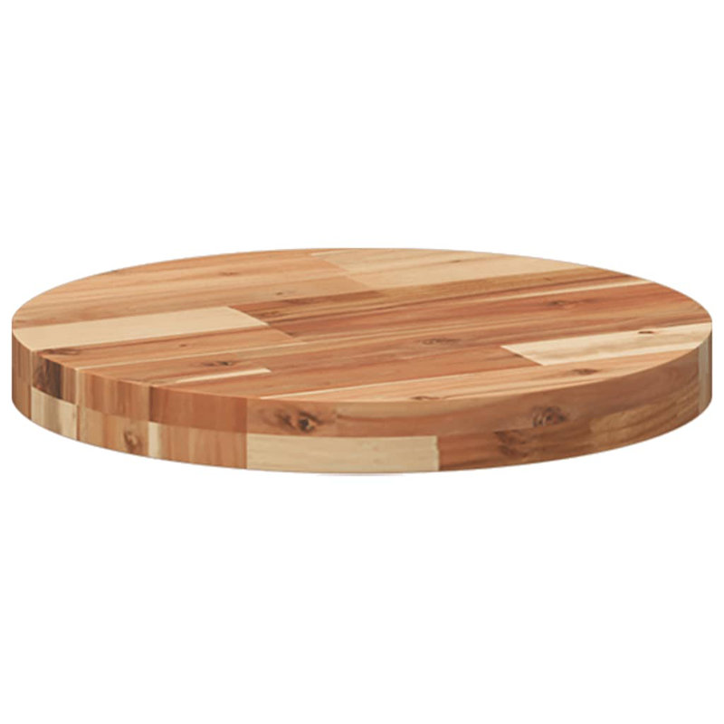 Huron Solid Wood Table Top, 4cm H x 40cm W x 40cm D