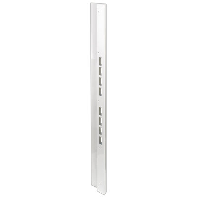 Prime-Line Mega-Jamb Reinforcing Kit, For 1-3/8 in. Doors, Steel, White (Single Pack)
