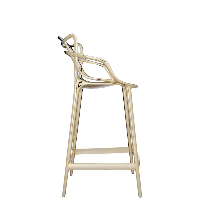 Masters Outdoor Bar Stool, Gold