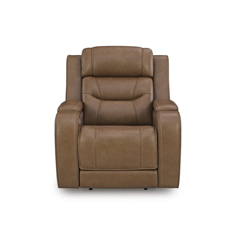 Fauteuil inclinable électrique Guri, Marron clair
