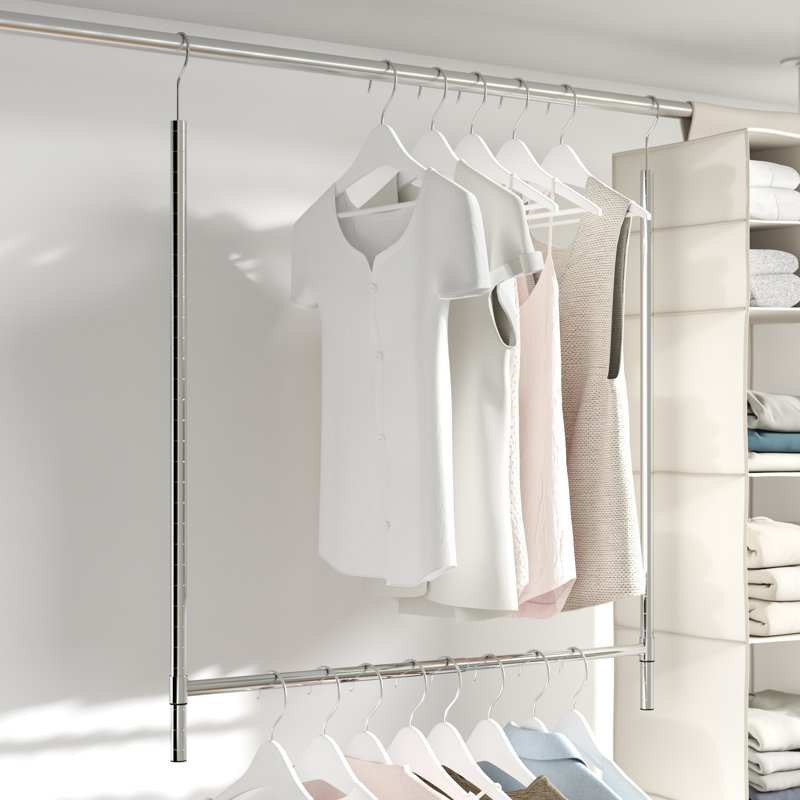 Tringle réglable pour garde-robe