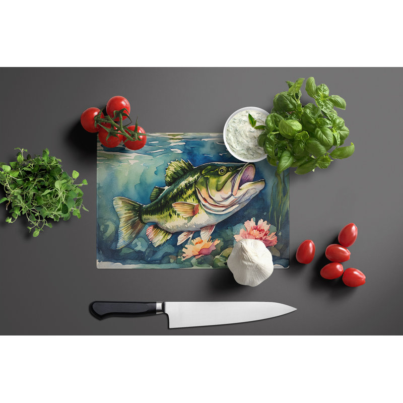 Grande planche à découper en verre Largemouth